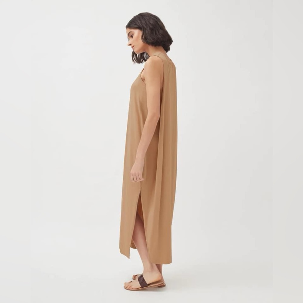 Cuyana drape back dress